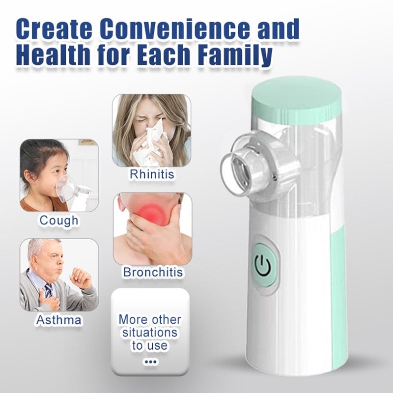 Portable Nebulizer For Asthma Inhaler Nebulizer Machine For Kids And Adults Medical asthma nebulizer