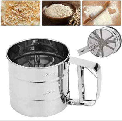 Flour Sifter Stainless Steel