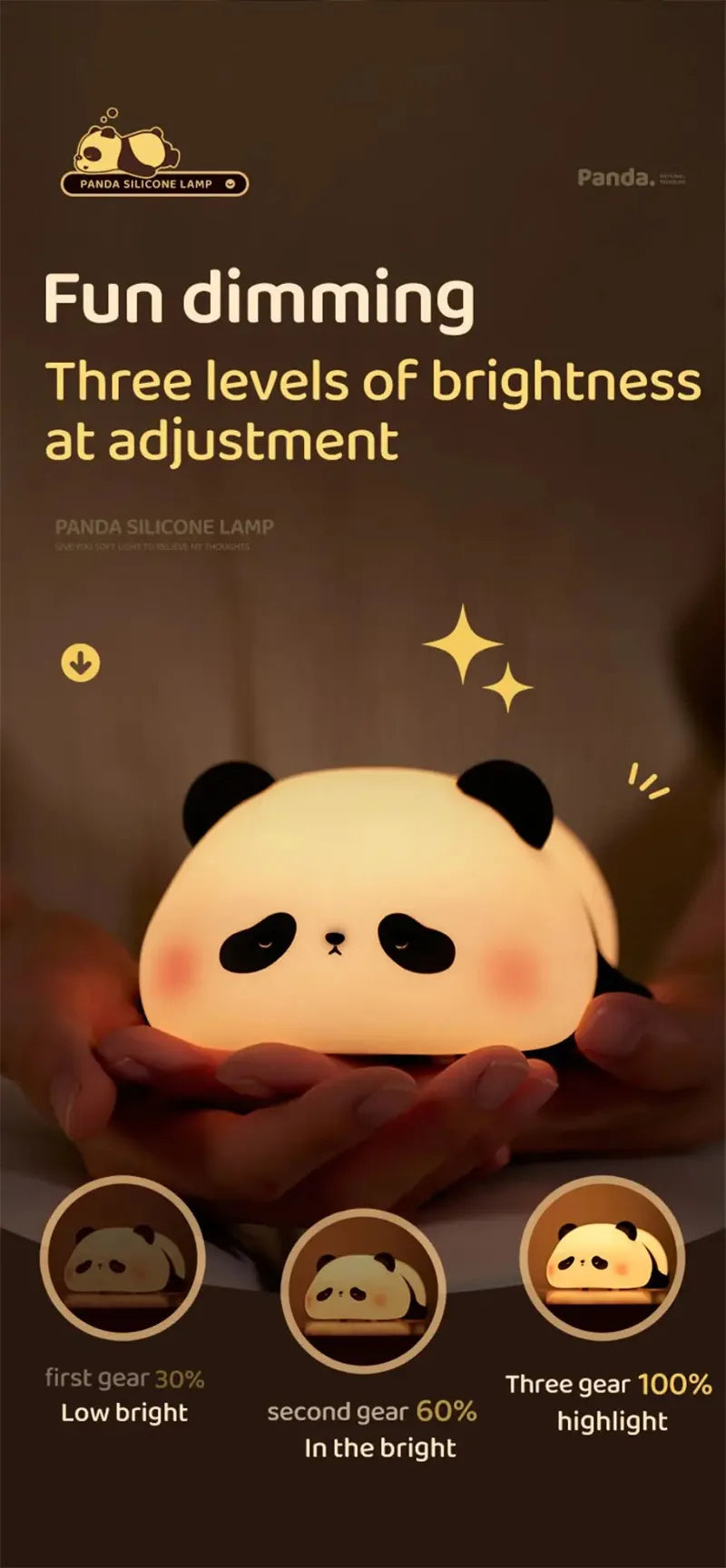 Panda Night Lights