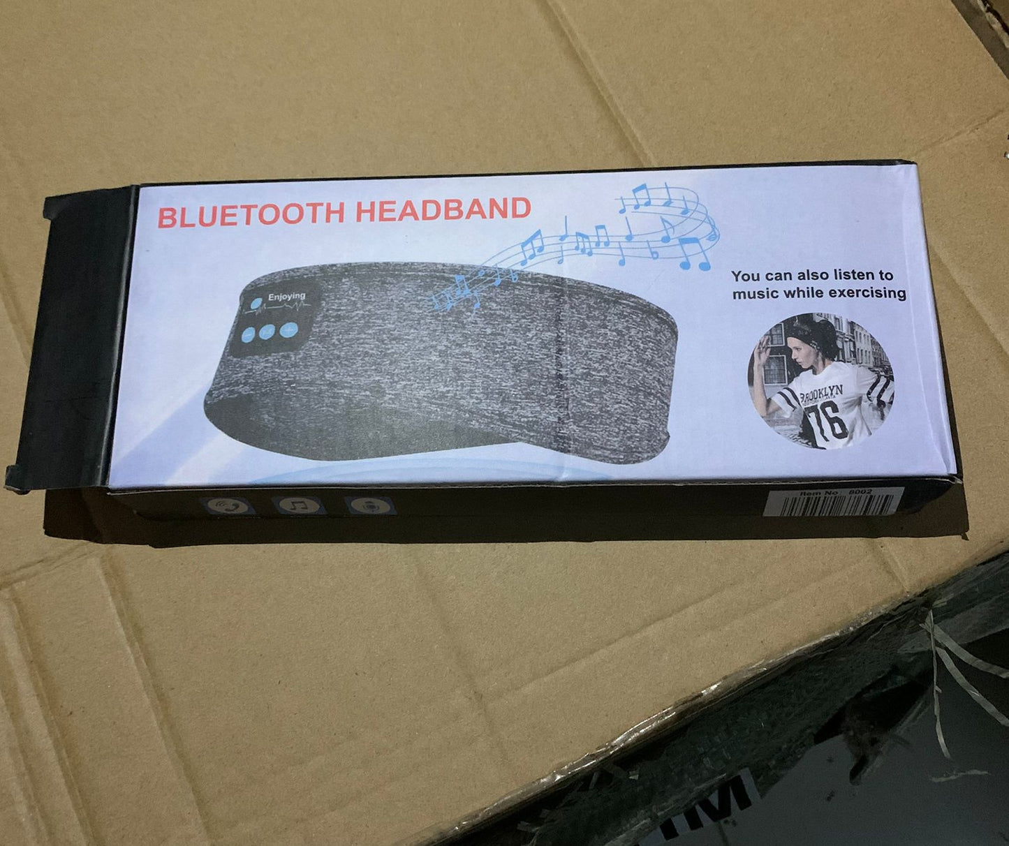 2-in-1 Sports & Sleep Bluetooth Headband