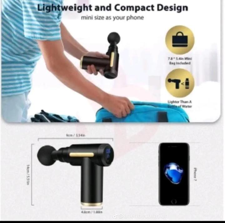 Cordless & Rechargeable Compact Body Massager | Model BLD-811 | Best Quality Massage