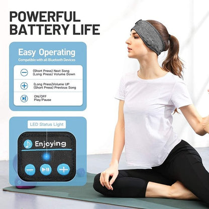 2-in-1 Sports & Sleep Bluetooth Headband