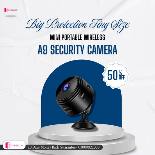 Mini Portable Wireless A9 Security Camera 1080P HD