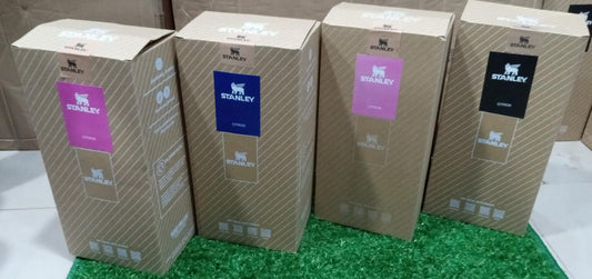 Stanley 40 Oz (1200ML) Stainless Steel Vacuum Insulated Tumbler with Straw