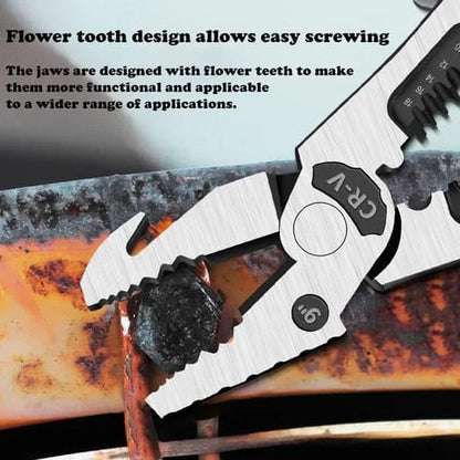 Plier - 5 in 1 Multifunctional Plier  Plier For Household Use & Mechanical Use