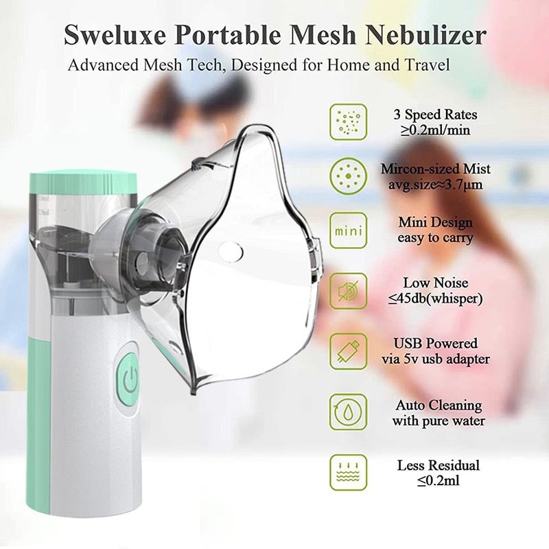 Portable Nebulizer For Asthma Inhaler Nebulizer Machine For Kids And Adults Medical asthma nebulizer