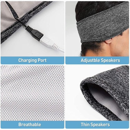 2-in-1 Sports & Sleep Bluetooth Headband